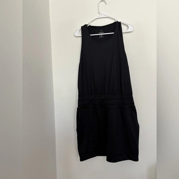 Sweaty Betty Black Gaia Dress size L - Picture 2 of 4